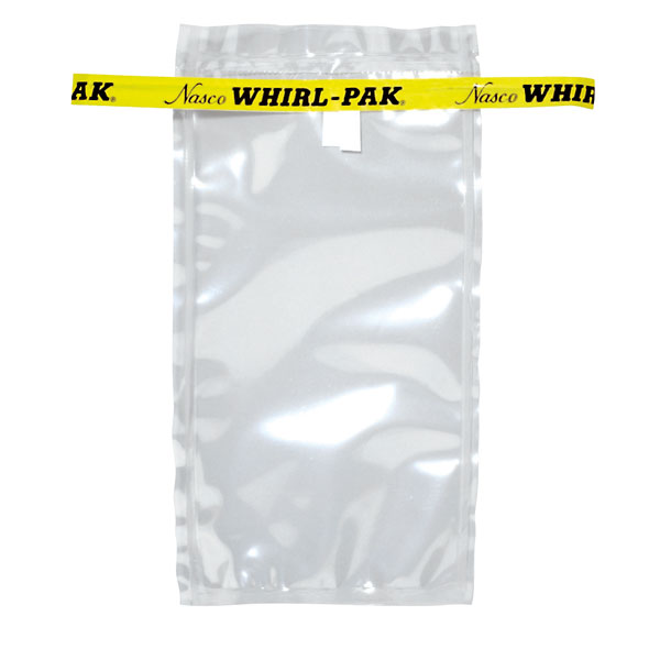 whirl pak with strip