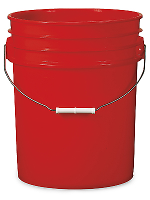 red pail