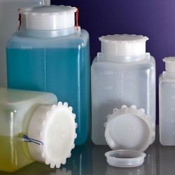 square lab bottles