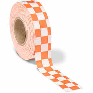 dotted flagging tape