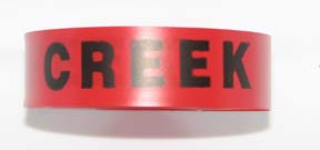 creek flagging tape