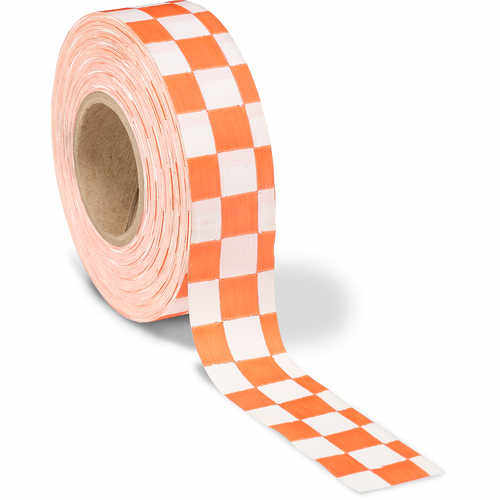 dotted flagging tape