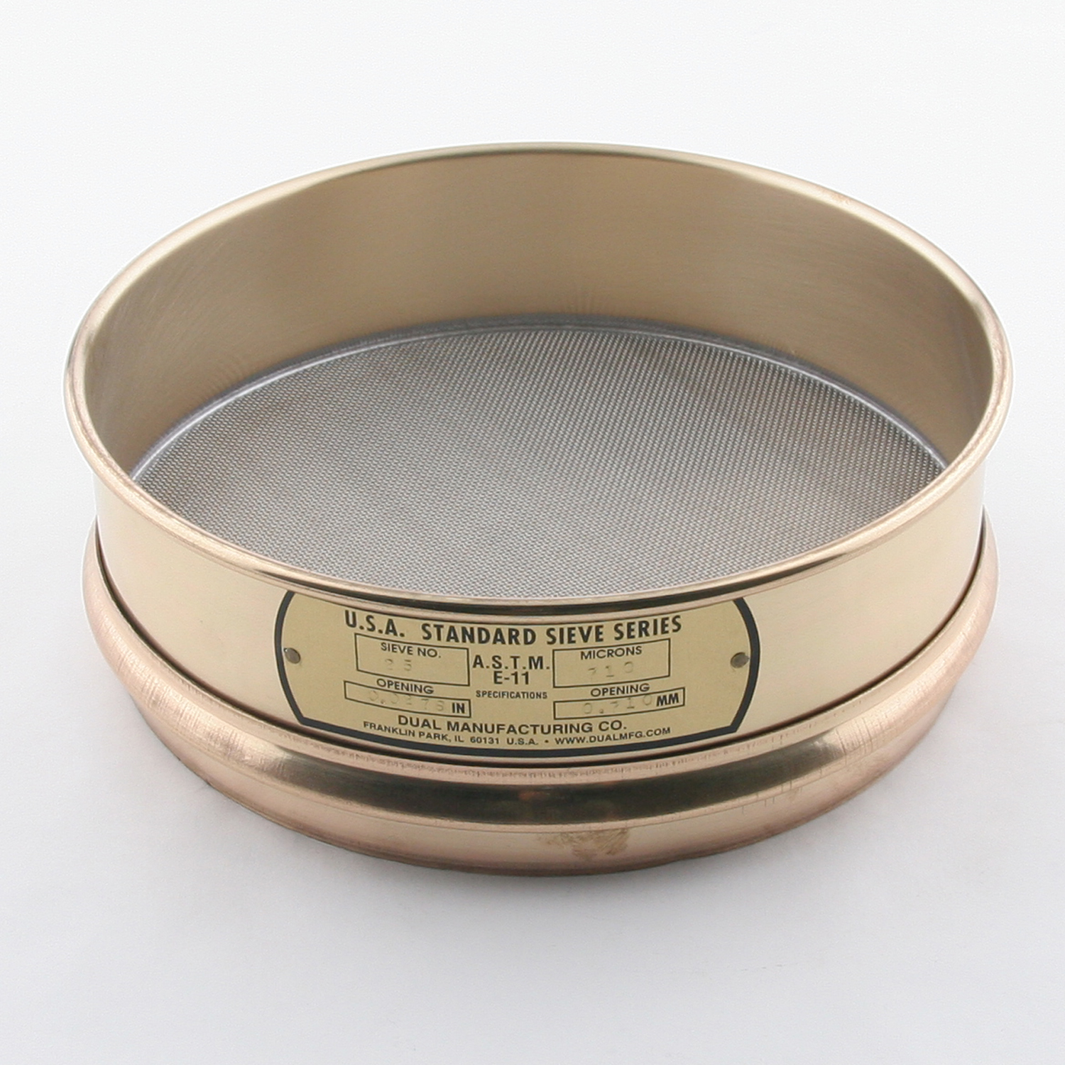 brass sieve